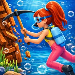 أيقونة Under Water Survivor